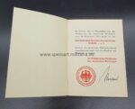 Dokumente Familie Freese, Sturmboot Führerschein auf dem Rhein, Pionier Ers.u.Aus.Batt 33 – Bild 9