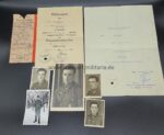 Papiere Stalingrad, Großdeutschland, Führer.Gren.Brig, Panzer Gren., VWA Gold etc – Bild 2