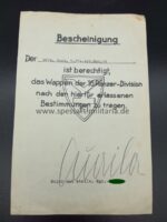 Urkunden Ganz, 16 Panzerdivision – Bild 5