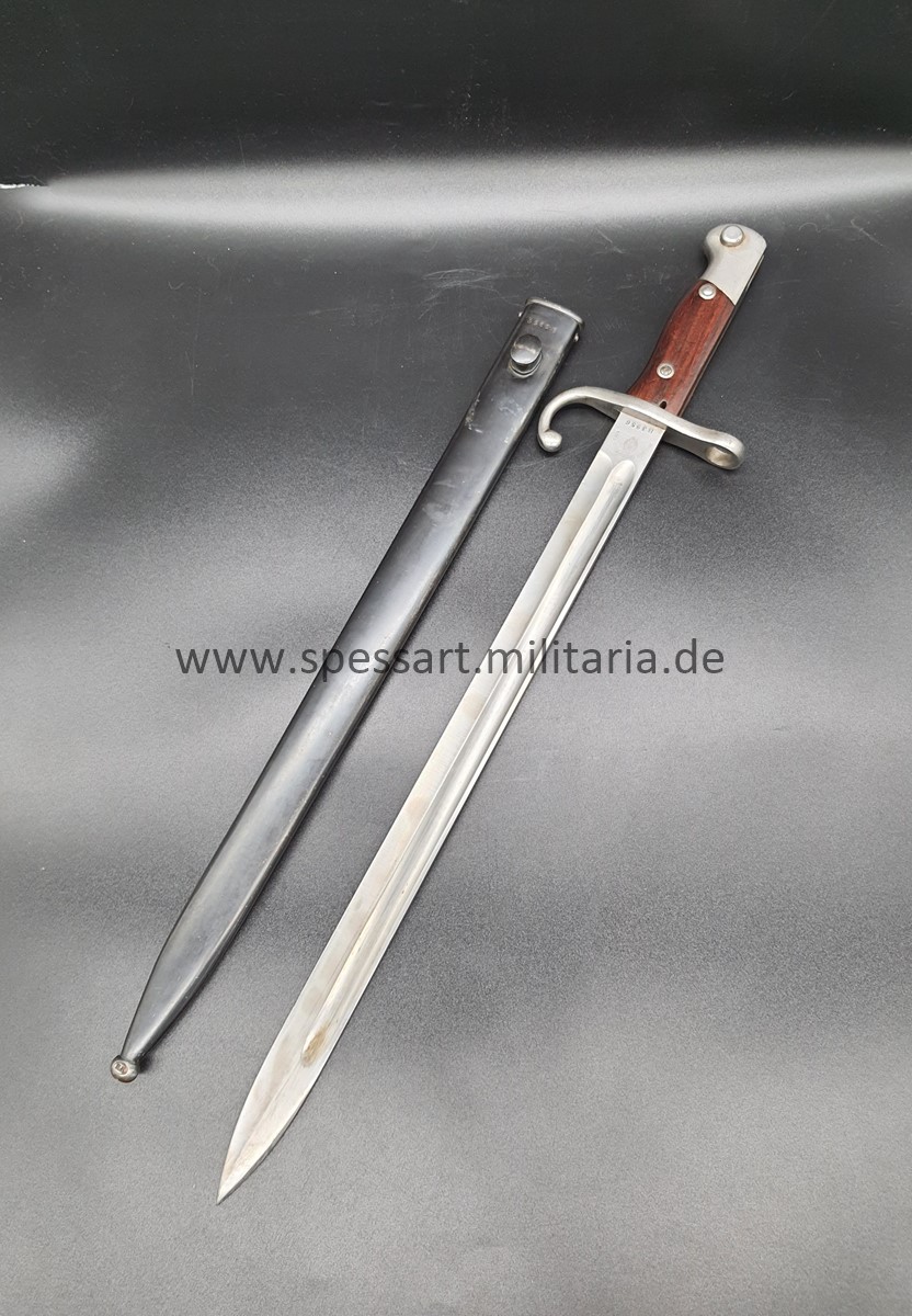 20230731_141851 Argentinien Bajonett M1909 für Mauser Infanterie Gewehr, Weyersberg Kirschbaum – Bild 1