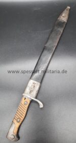 1. Weltkrieg, Seitengewehr 98/05 neue Art, preussische Abnahme – Bild 2