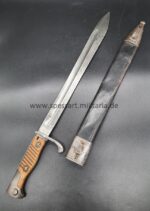 1. Weltkrieg, Seitengewehr 98/05 neue Art, preussische Abnahme – Bild 9