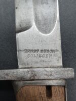 1. Weltkrieg, Seitengewehr 98/05 neue Art, preussische Abnahme – Bild 6