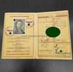 kleine Dokumentengruppe Kriegshilfsdienstmaid RAD 8/184 – Bild 4