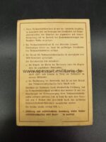 kleine Dokumentengruppe Kriegshilfsdienstmaid RAD 8/184 – Bild 3