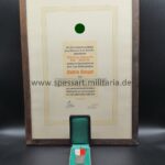 Industrie und Handelskammer Ostthüringen, Niederlausitzer Kohlenwerke Kraft I, Thräna bei Borna, für 25 Jahre mit Urkunde, selten