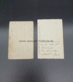 Dokumente der zwei Brüder Maik aus Allenstein 6./ Pz.Gren.Regt.21(Stalingrad), gefallen durch Scharfschützen – Bild 3