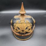Bayern Offizierspickelhaube der Polizei