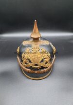 Bayern Offizierspickelhaube der Polizei