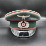 Schirmmütze für Mannschaften und Unteroffiziere der Artillerie