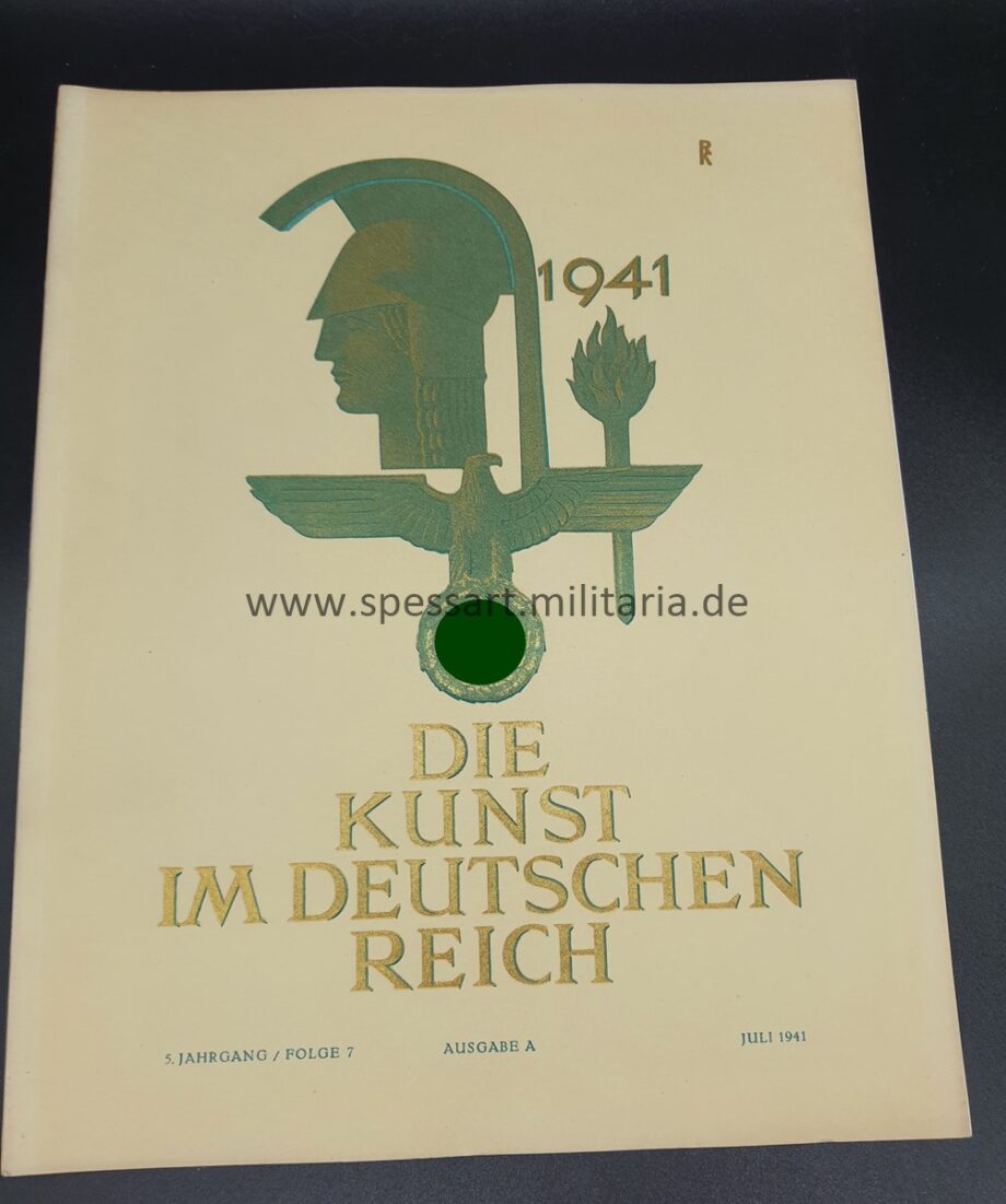 Die Kunst im Deutschen Reich Jahrgang 1941, komplett
