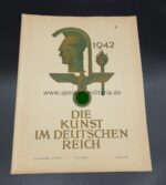 Die Kunst im Deutschen Reich Jahrgang 1942, komplett Ritterkreuzausgabe – Bild 4