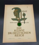 Die Kunst im Deutschen Reich Jahrgang 1942, komplett Ritterkreuzausgabe – Bild 5