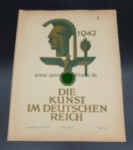 Die Kunst im Deutschen Reich Jahrgang 1942, komplett Ritterkreuzausgabe – Bild 6