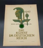 Die Kunst im Deutschen Reich Jahrgang 1942, komplett Ritterkreuzausgabe – Bild 8