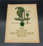 Die Kunst im Deutschen Reich Jahrgang 1942, komplett Ritterkreuzausgabe – Bild 13