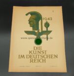 Die Kunst im Deutschen Reich Jahrgang 1942, komplett Ritterkreuzausgabe – Bild 14