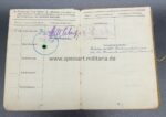 Dokumente des Feldwebel Korbew im Kr.Kw.Zug 17, STG 44 – Bild 22