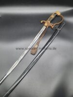 Preussen Löwenkopfsäbel der Kavallerie Säbel für Offiziere mit Portepee, Car Eickhorn, Solingen – Bild 2