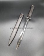 Wehrmacht Seitengewehr SG 84/98 III für K98 (nicht nummerngleich) E.&.F. Hörster 1938