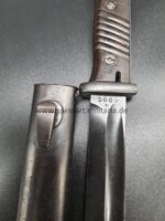 Wehrmacht Seitengewehr SG 84/98 III für K98 (nicht nummerngleich) E.&.F. Hörster 1938 – Bild 4