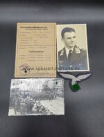 kleine Gruppe eines Luftwaffe angehörigen