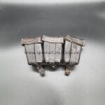 1.Weltkrieg Patronentasche, geschwärztes Leder