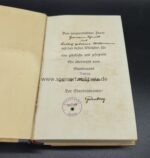 Adolf Hitler “Mein Kampf” Hochzeitsausgabe der Stadt Reupzig – Bild 6
