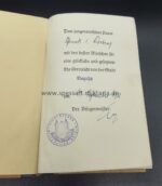 Adolf Hitler “Mein Kampf” Hochzeitsausgabe der Stadt Raguhn – Bild 7