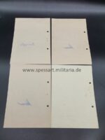 Luftwaffe Urkunden des Hauptwachmeister Radscheit, 7. /Flaksturmregiment 52 (mot), 1945 – Bild 4