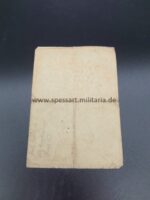 Urkunde Eisernes Kreuz 2. Klasse 1939, Feldersatz-Abteilung 89, 24 Panzer Division – Bild 2