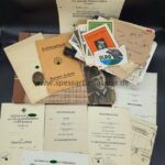 Urkunden, Dokumente und Fotos Leutnant Büch aus Dudenweiler 5.Batterie (Selbstfahrlafette) Artillerie Regiment 71, gefallen/vermisst in Polen
