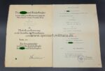 Urkunden Memelland, Stb.Kp.Pz.Gren.Rgt.114, Nachr.-Zg./I.R.243, Stab III./Inf.Rgt.43 – Bild 2
