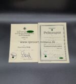 Urkunden Gefreiter Pfeiffer, 12. (M.G.) I.R.117