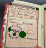 NSDAP Parteibuch, gefallen 26.1.42 – Bild 7