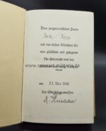 Adolf Hitler “Mein Kampf” Hochzeitsausgabe der Stadt Köthen (Anhalt) – Bild 2