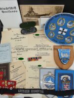 Kriegsmarine Gneisenau Nachlass des Schreiberfeldwebel Leber