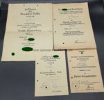 Kriegsmarine Gneisenau Nachlass des Schreiberfeldwebel Leber – Bild 2