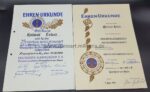 Kriegsmarine Gneisenau Nachlass des Schreiberfeldwebel Leber – Bild 19