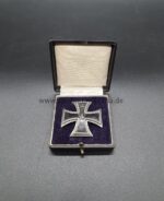 Eisernes Kreuz 1. Klasse 1914 im Etui. Hst. 800