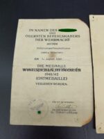 Urkunden des Feldpostkraftwagenführers Häberlein – Bild 2