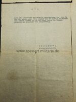 Urkunden Sanitäts-Obergefreiter, Führer-Begleit-Brigade, Stab/Pz.-Gren.-Brigade von Werthern (Großdeutschland, Personenschutz des Führers), sehr selten – Bild 6