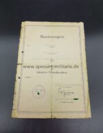 Urkunde Infanterie Sturmabzeichen Großdeutschland, Stabskompanie/Pz.Gren.Rgt Großdeutschland