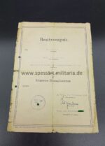 Urkunde Infanterie Sturmabzeichen Großdeutschland, Stabskompanie/Pz.Gren.Rgt Großdeutschland – Bild 2