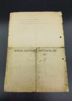 Urkunde Infanterie Sturmabzeichen Großdeutschland, Stabskompanie/Pz.Gren.Rgt Großdeutschland – Bild 3