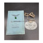 Luftwaffe Soldbuch + Erkennungsmarke Schw.Flak.Ers.Abt.36 N
