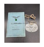 Luftwaffe Soldbuch + Erkennungsmarke Schw.Flak.Ers.Abt.36 N