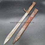 1. Weltkrieg, Seitengewehr 98/05 neue Art, preussische Abnahme