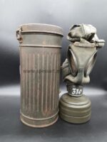 Wehrmacht Gasmaske mit Tornister – Bild 2