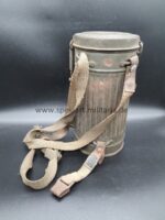 Wehrmacht Gasmaske mit Tornister – Bild 2